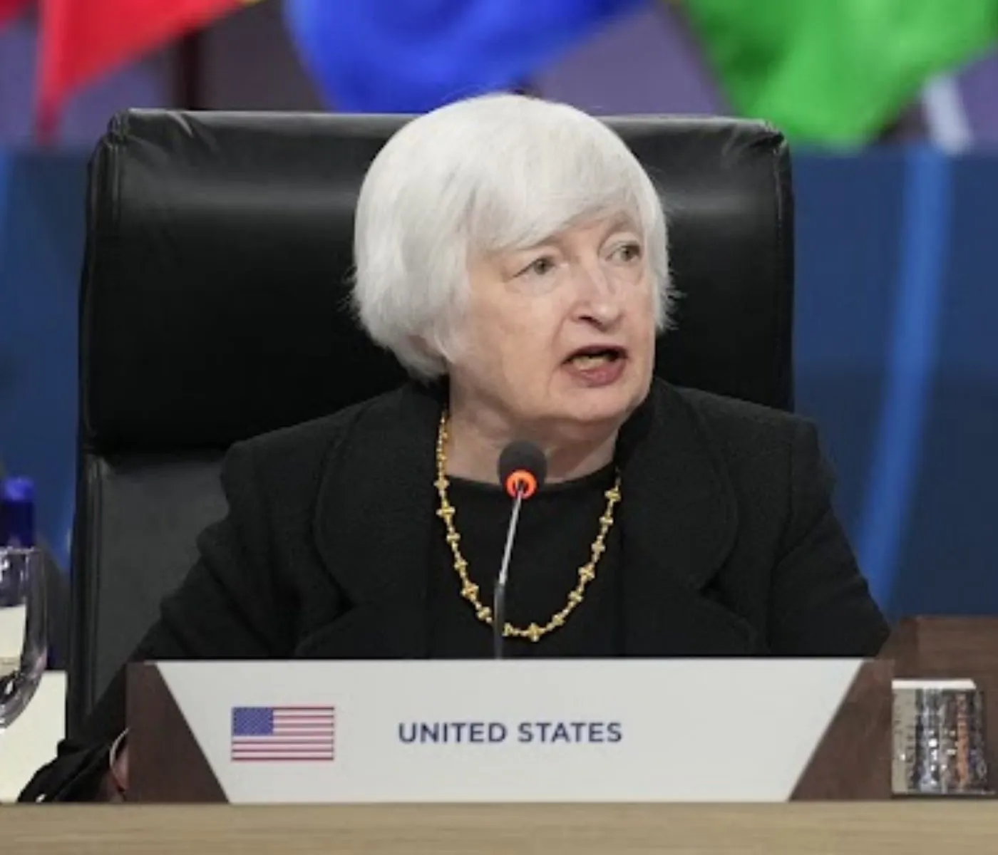 US Treasury Secretary Janet Yellen