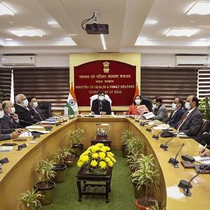 Health Minister reviews Covid situation, directs officials to be vigilant and increase surveillance