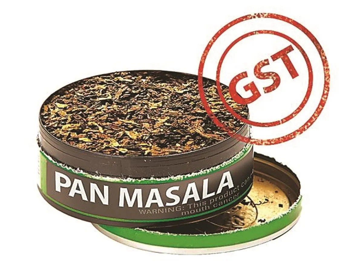 pan masala gst