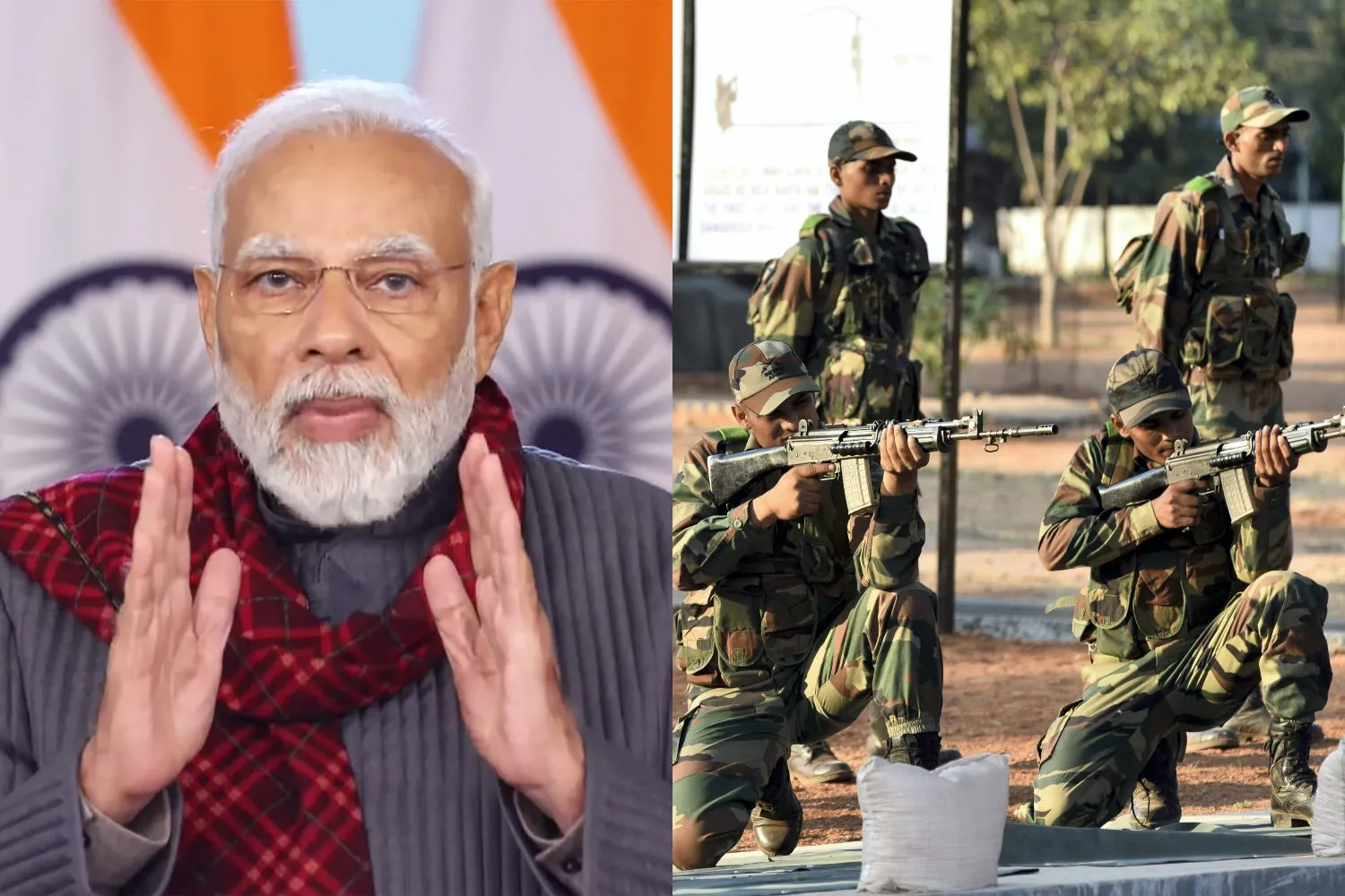 PM Modi talks agniveer