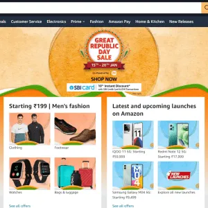 Amazon India Great Republic Sale