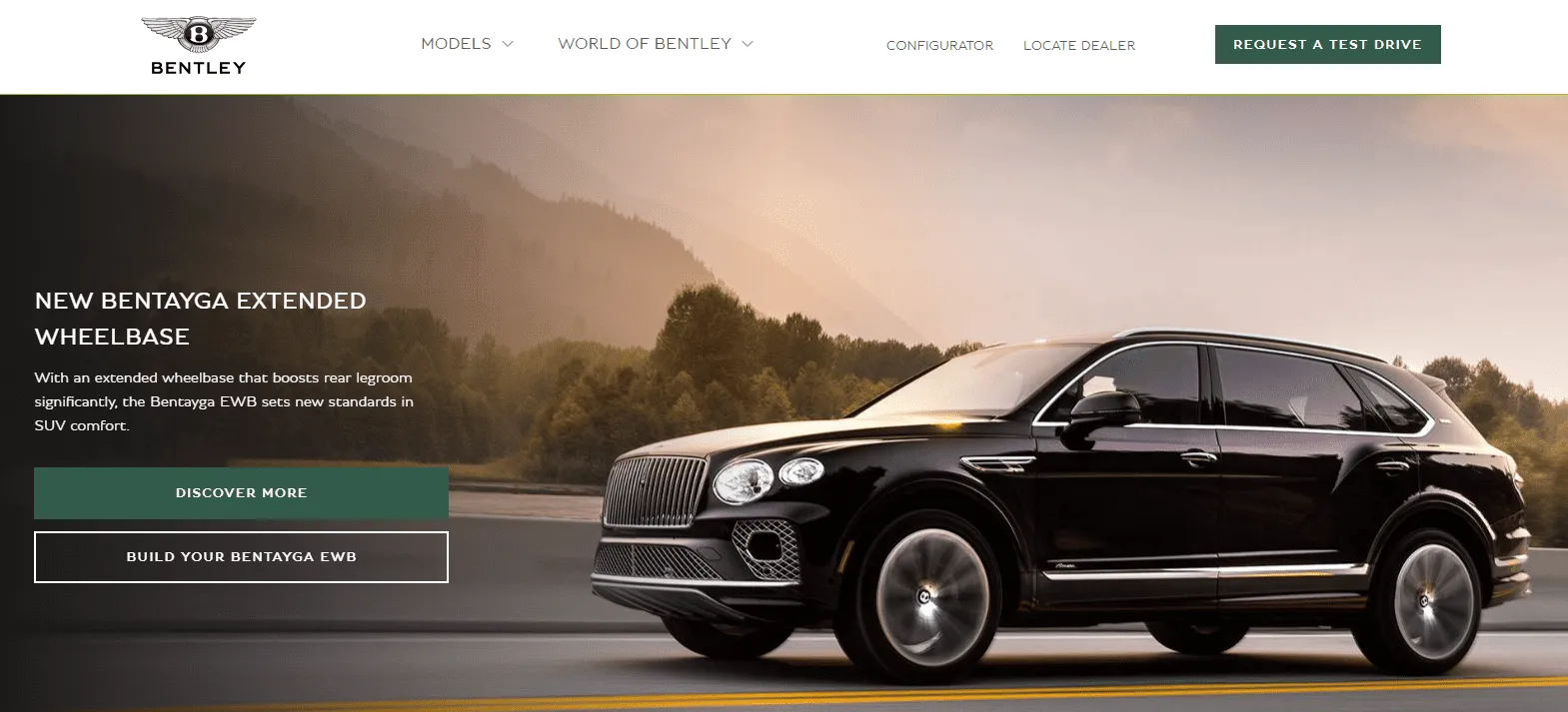 Bentley Bentayga extended wheelbase