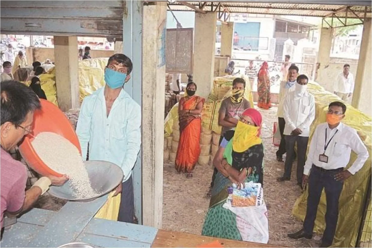 Free Ration Scheme से कई राज्यों में आय को लेकर असमानता घटी : रिपोर्ट free ration