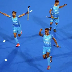 Indian hockey players
