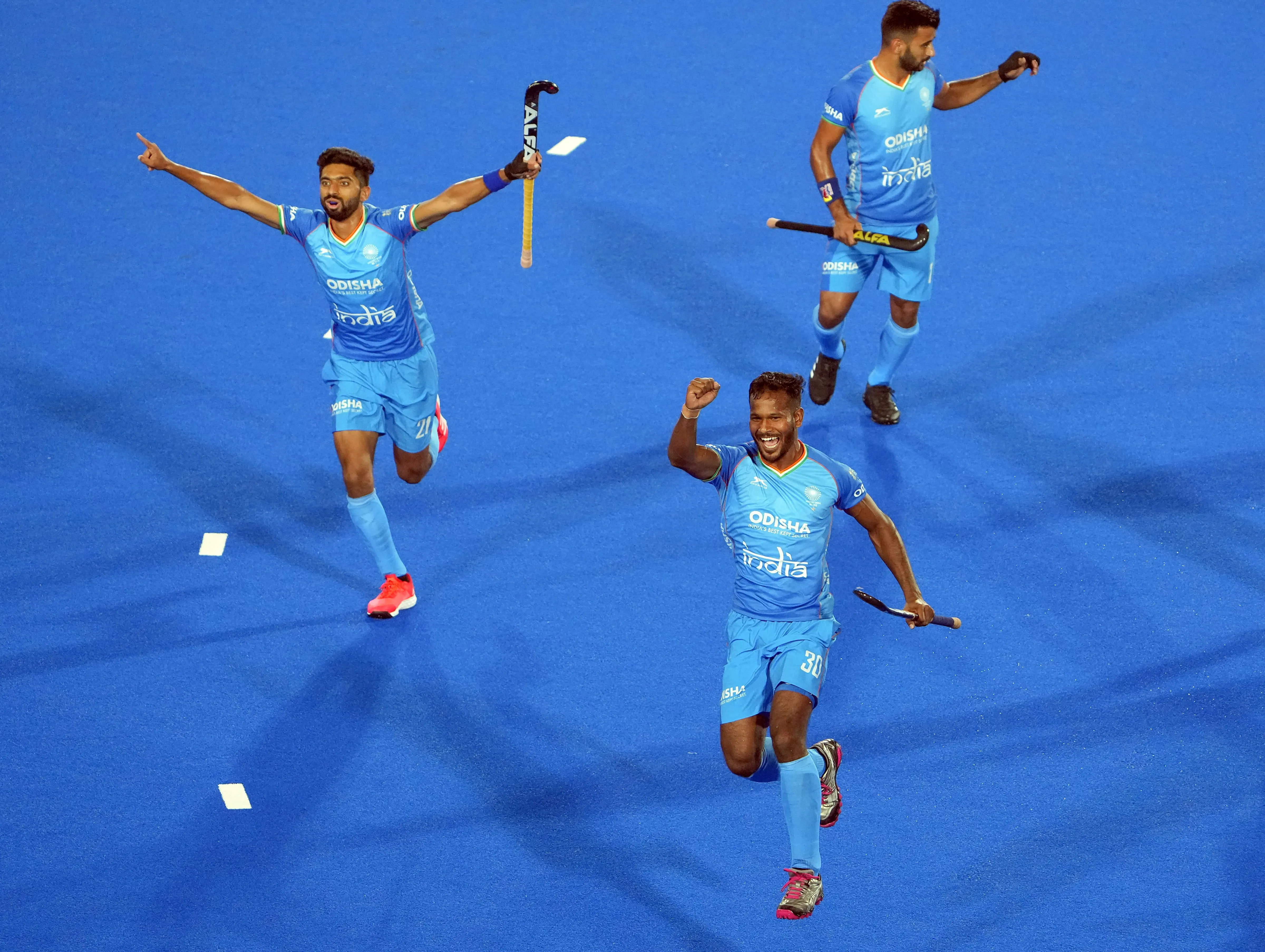 Indian hockey players