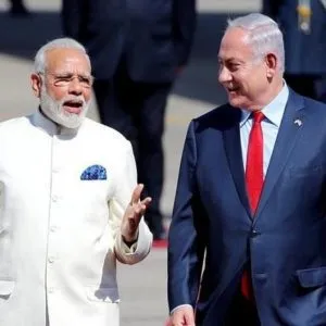 PM Modi and Benjamin Netanyahu