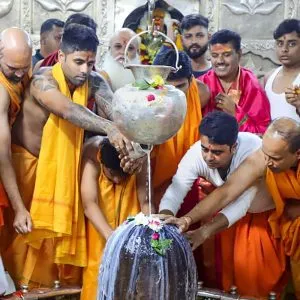 Indian Cricket Team in Ujjain