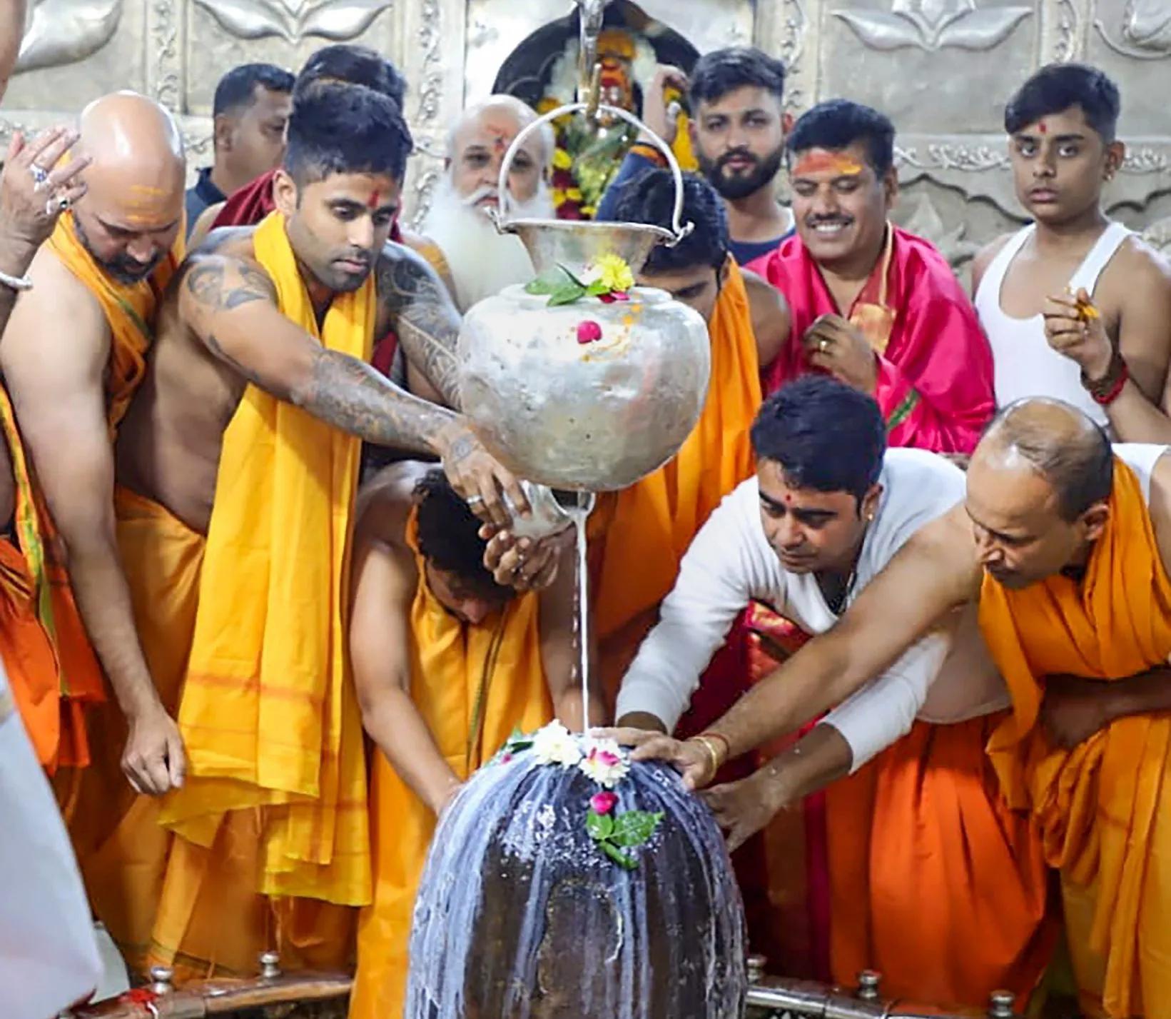 Indian Cricket Team in Ujjain