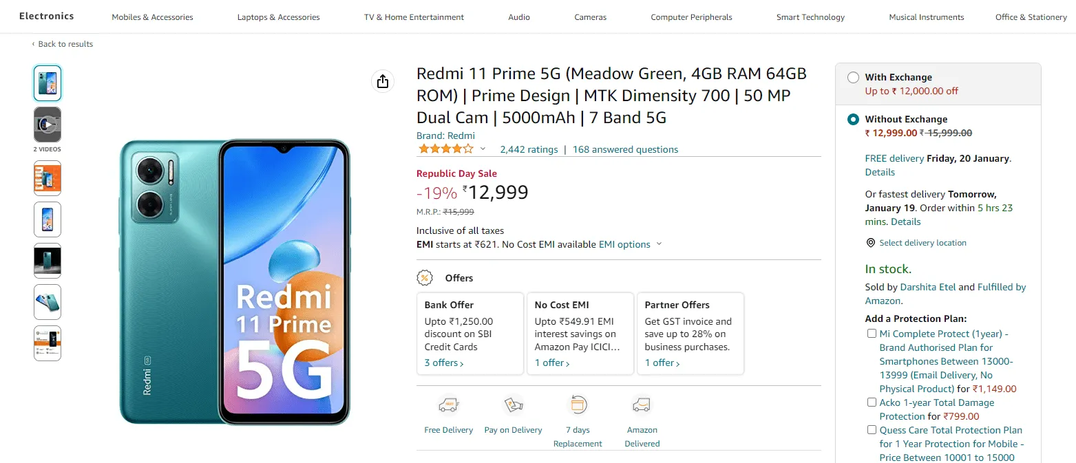 Redmi 11 5g lite
