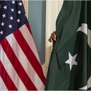 Pak and US flag