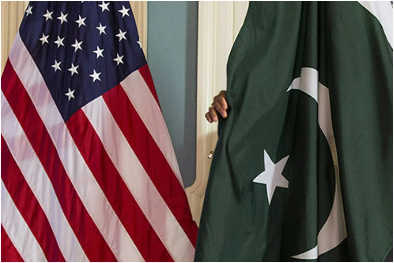 Pak and US flag