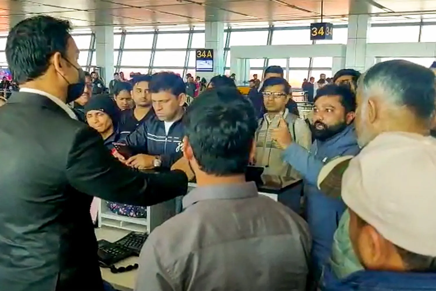 SpicJet flight delayed