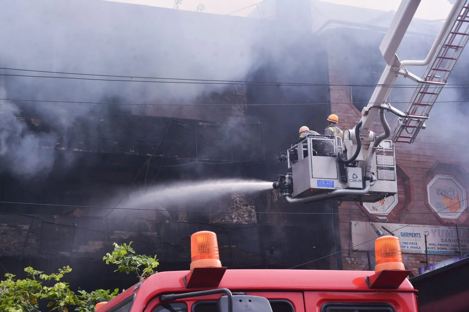 Kanpur hosiery market fire