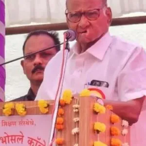 Due to the resignation of Sharad Pawar, a ruckus started in the MVA as well.