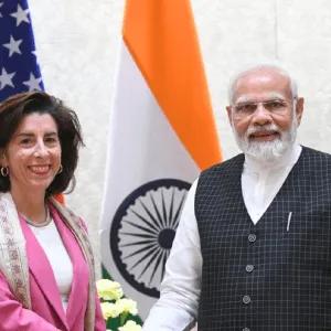 Gina Raimondo meets PM Modi
