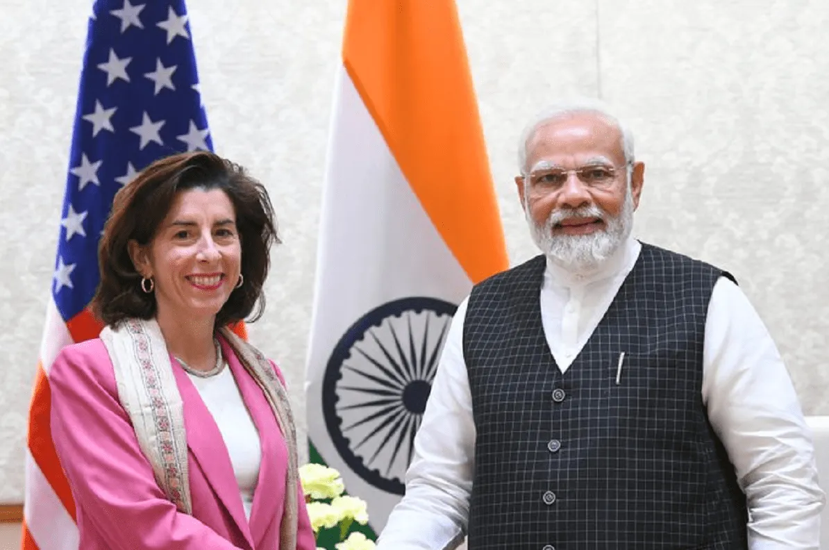 Gina Raimondo meets PM Modi