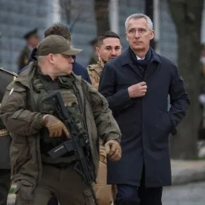 NATO chief visits Kyiv for first time since Russian invasion