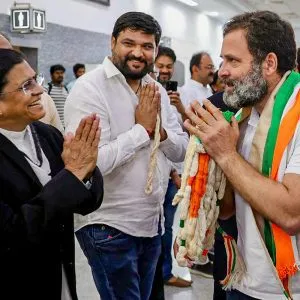 Congress leader Rahul Gandhi