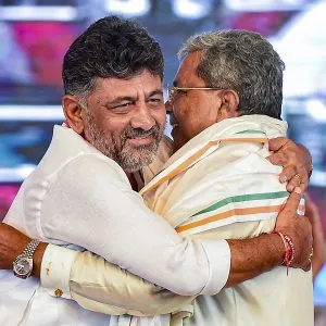 Siddaramaiah and DK Shivakumar