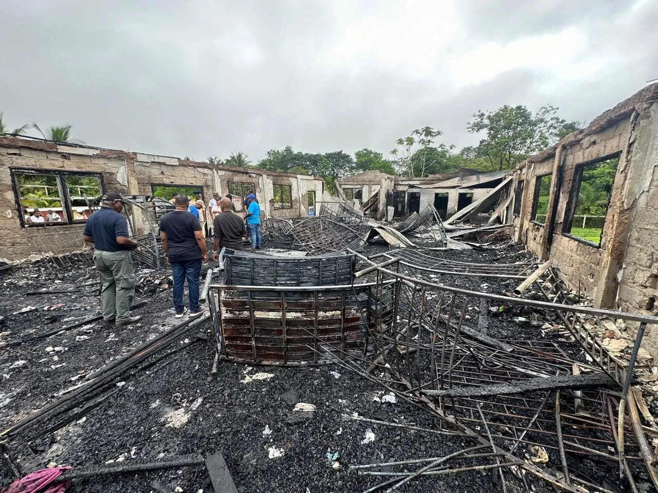 Guyana school dormitory fire