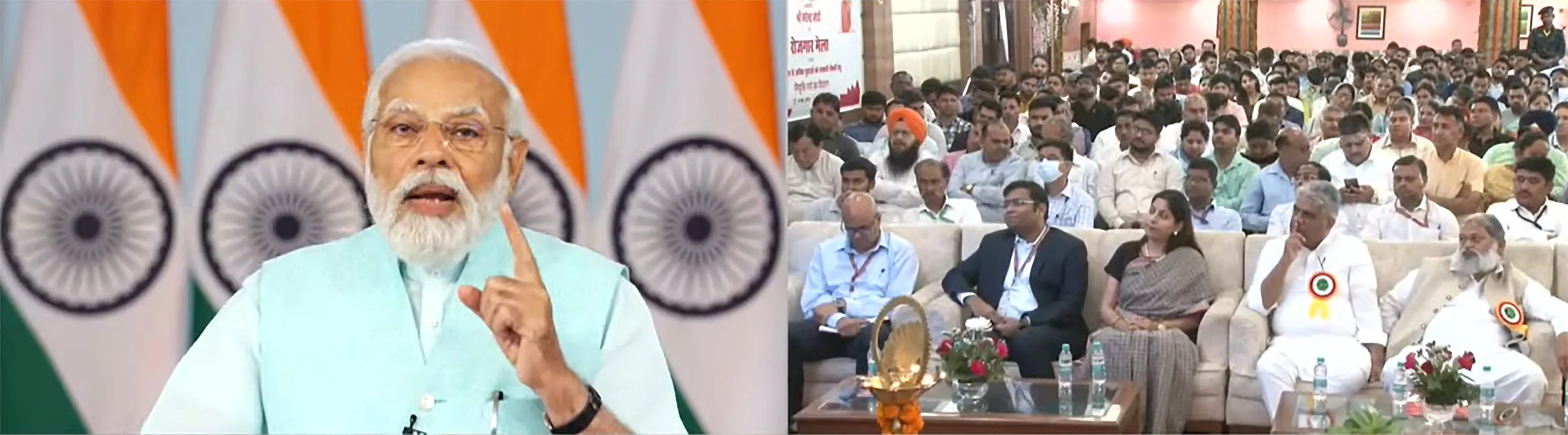 PM Modi distributes appointment letters