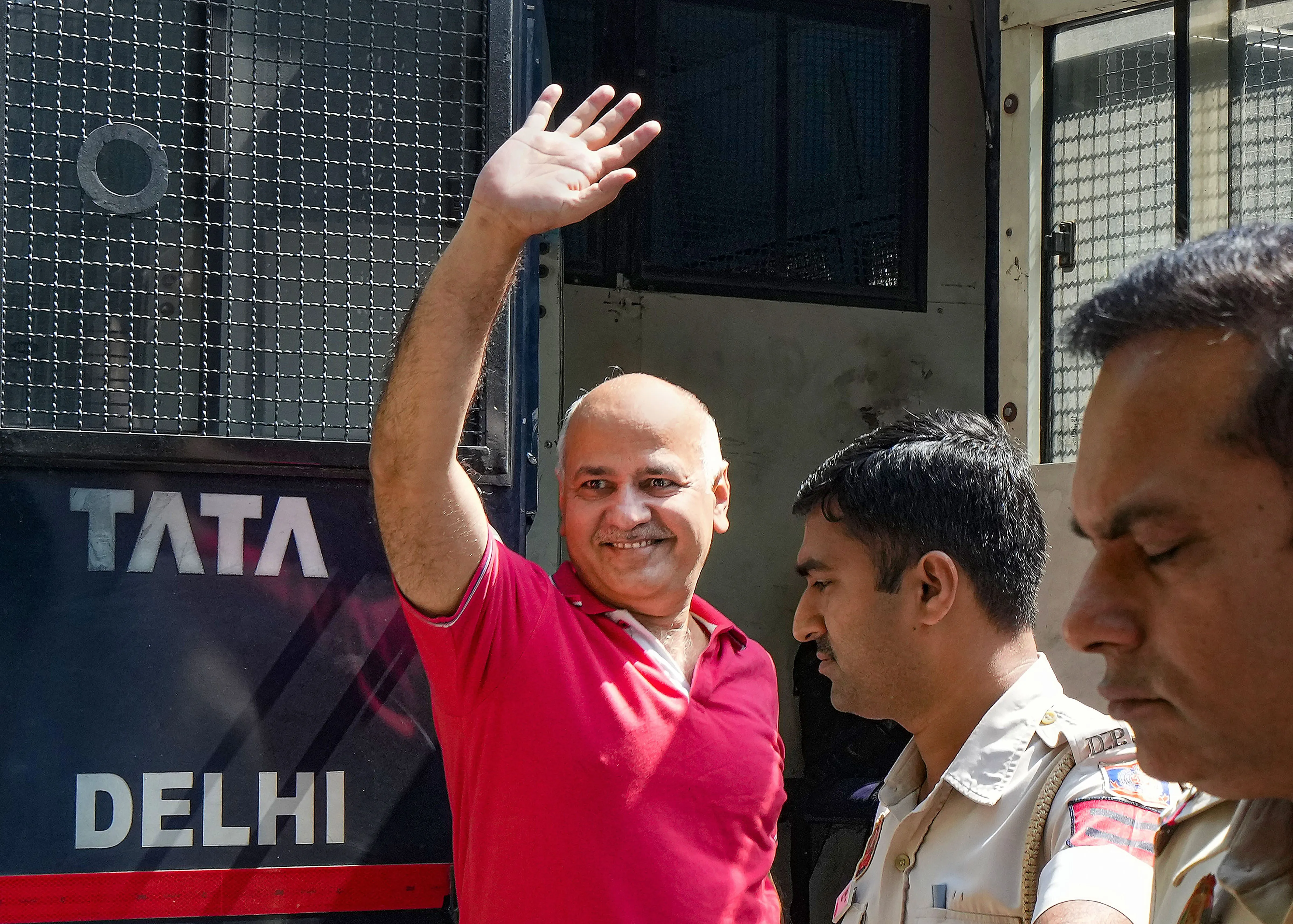 After getting interim relief from Delhi High Court, Sisodia reached his residence to meet his ailing wife.