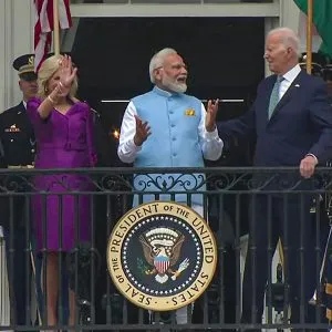 PM Modi received a grand welcome at the White House, said - this is the honor of 140 crore Indians