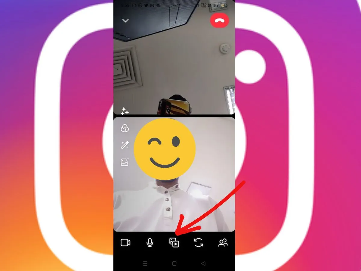 New feature of video call on Instagram, will be able to share your screen