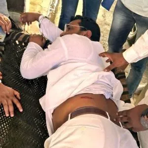Deadly attack on Bhim Army Chief Chandrashekhar, the bullet came out touching the waist