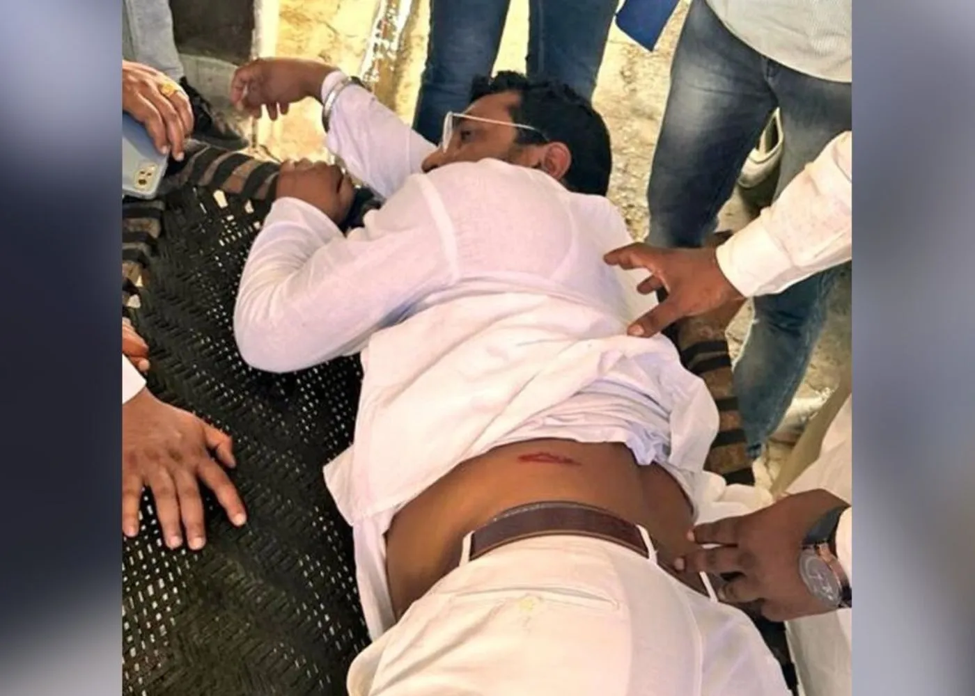 Deadly attack on Bhim Army Chief Chandrashekhar, the bullet came out touching the waist