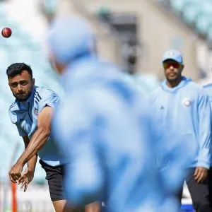 ICC World Test Championship - India Practice Session