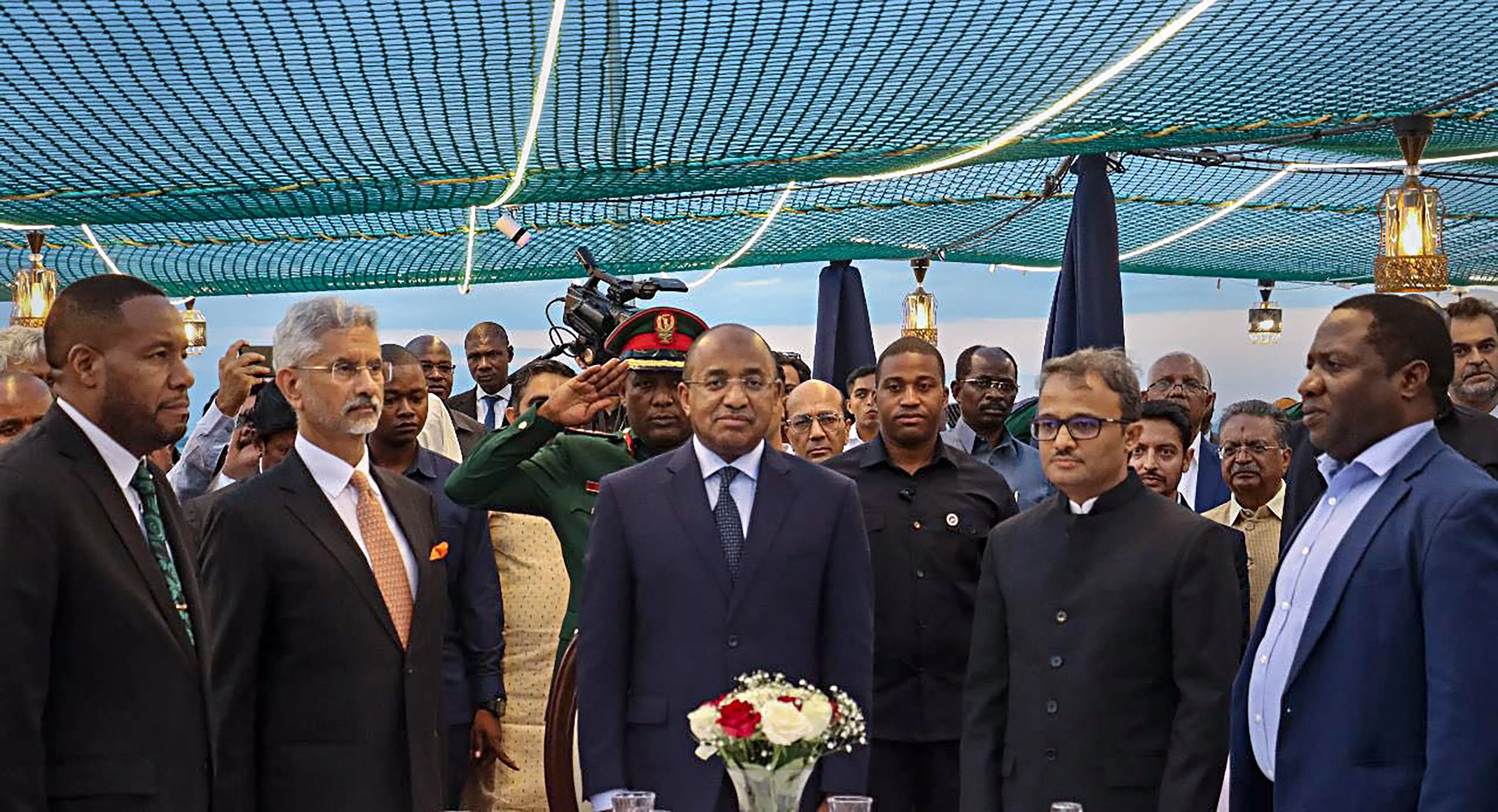 Border Transit India's IIT, INS Trishul in Tanzania External Affairs Minister S. Welcome to Jaishankar