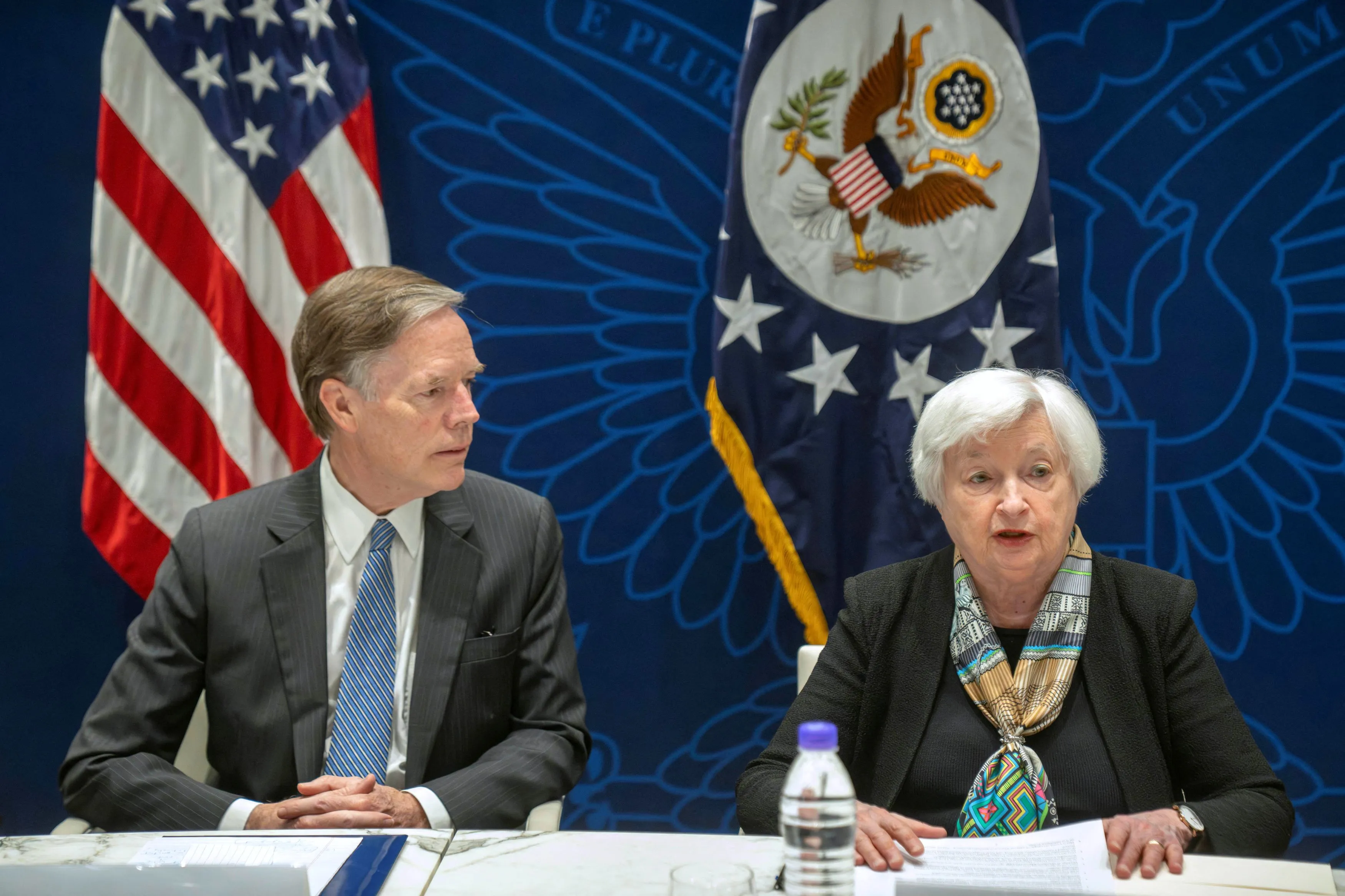 Keeping up pressure, China sends warships and fighter jets near Taiwan during Yellen's Beijing visit