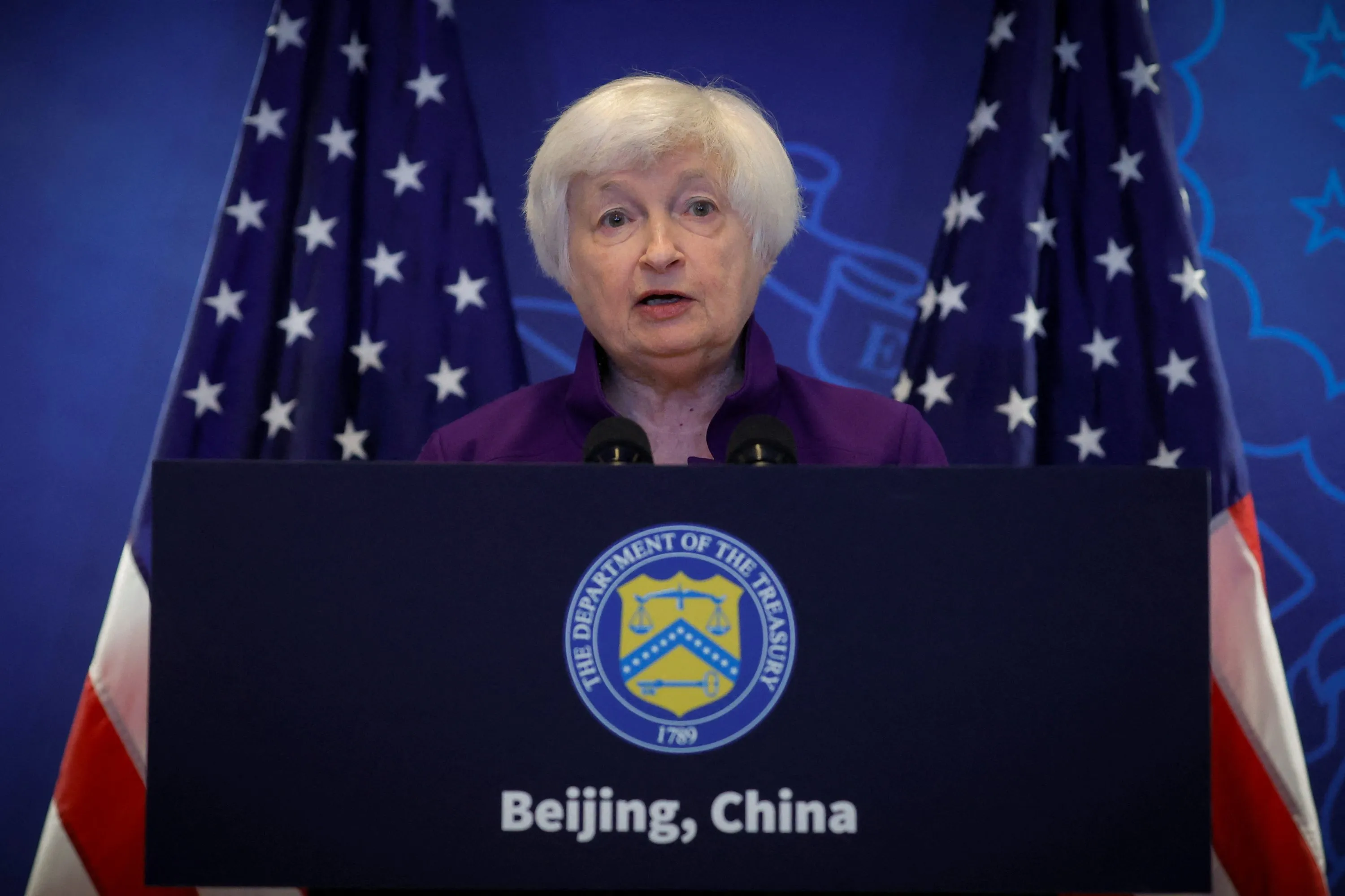 Yellen says Washington might ''respond to unintended consequences'' for China due to tech export curbs