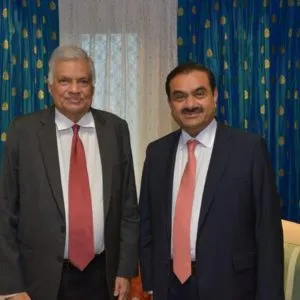 Adani and SL President Ranil Wickremesinghe