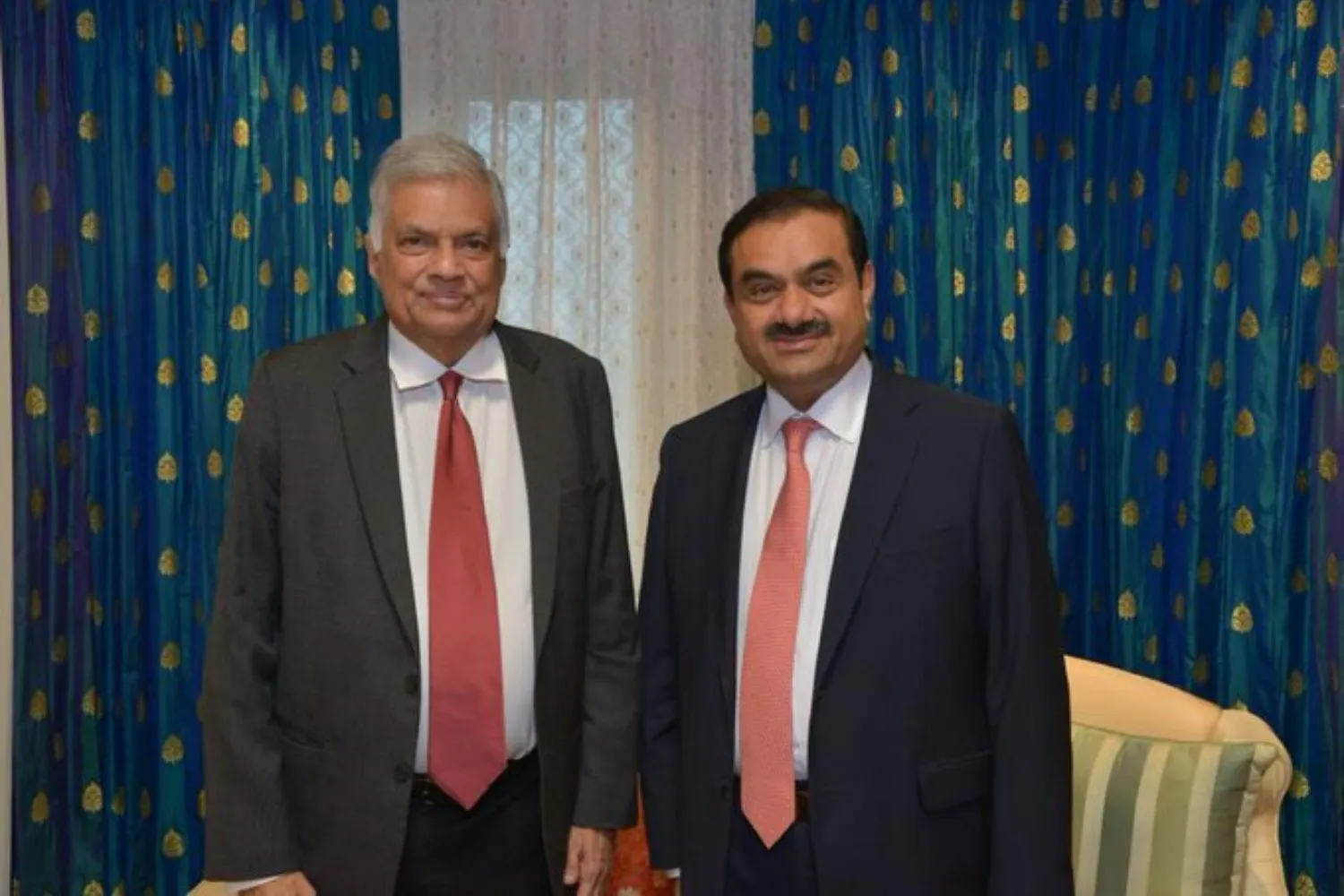 Adani and SL President Ranil Wickremesinghe
