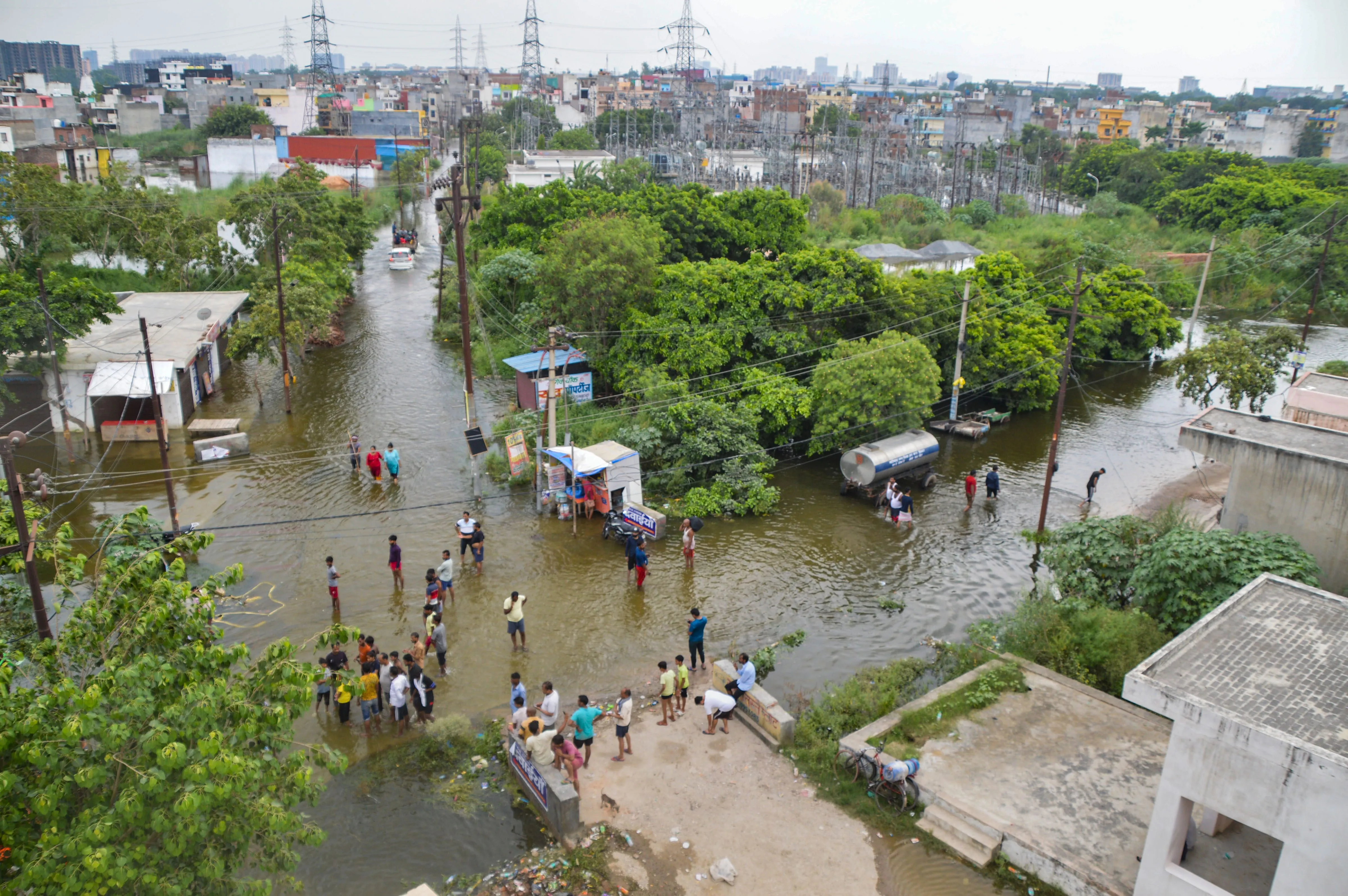 Flooding in Ghaziabad