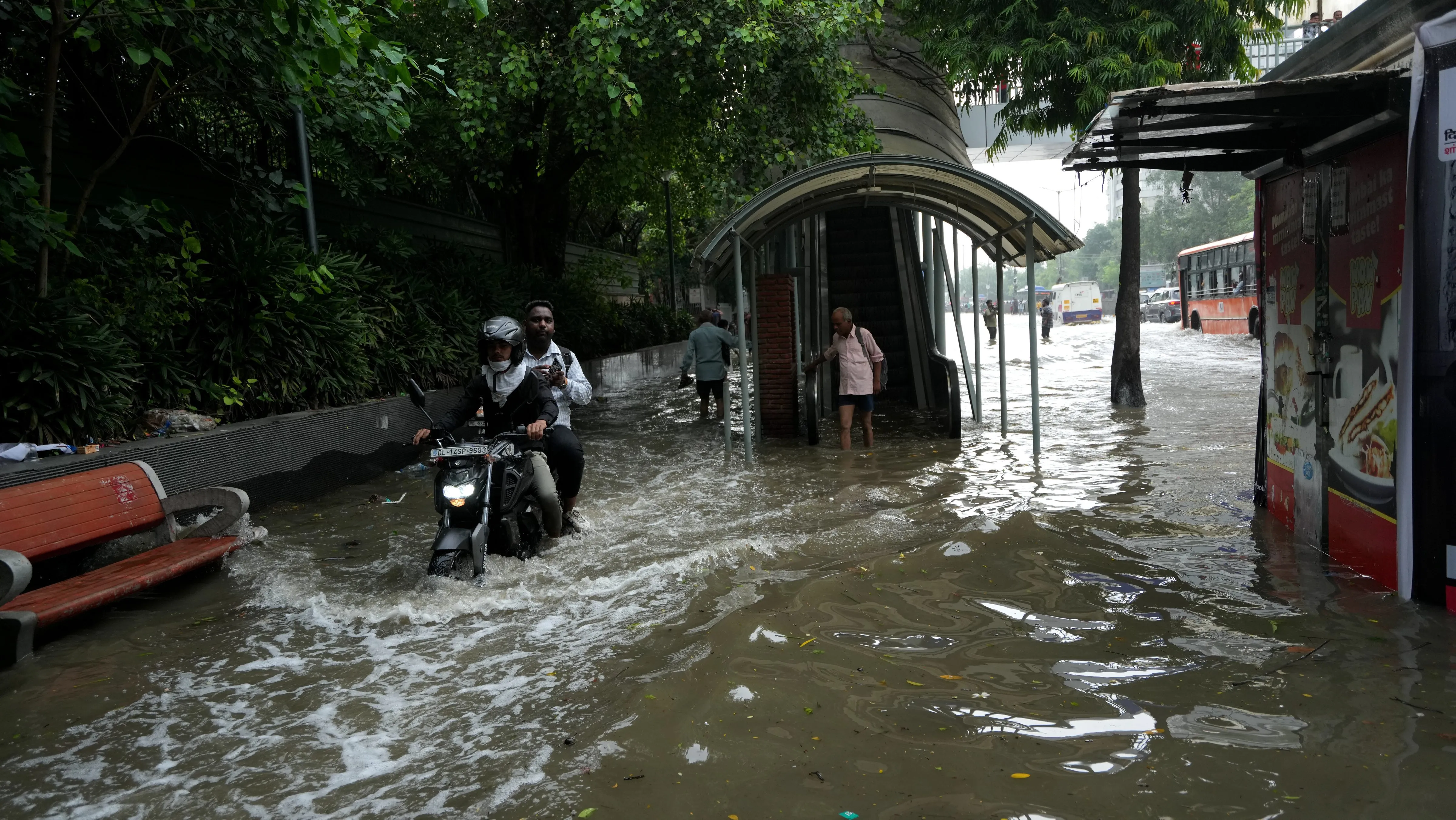 Flooding in Delhi