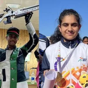 Abhinav-Gautami pair won gold medal in ISSF Junior World Championship