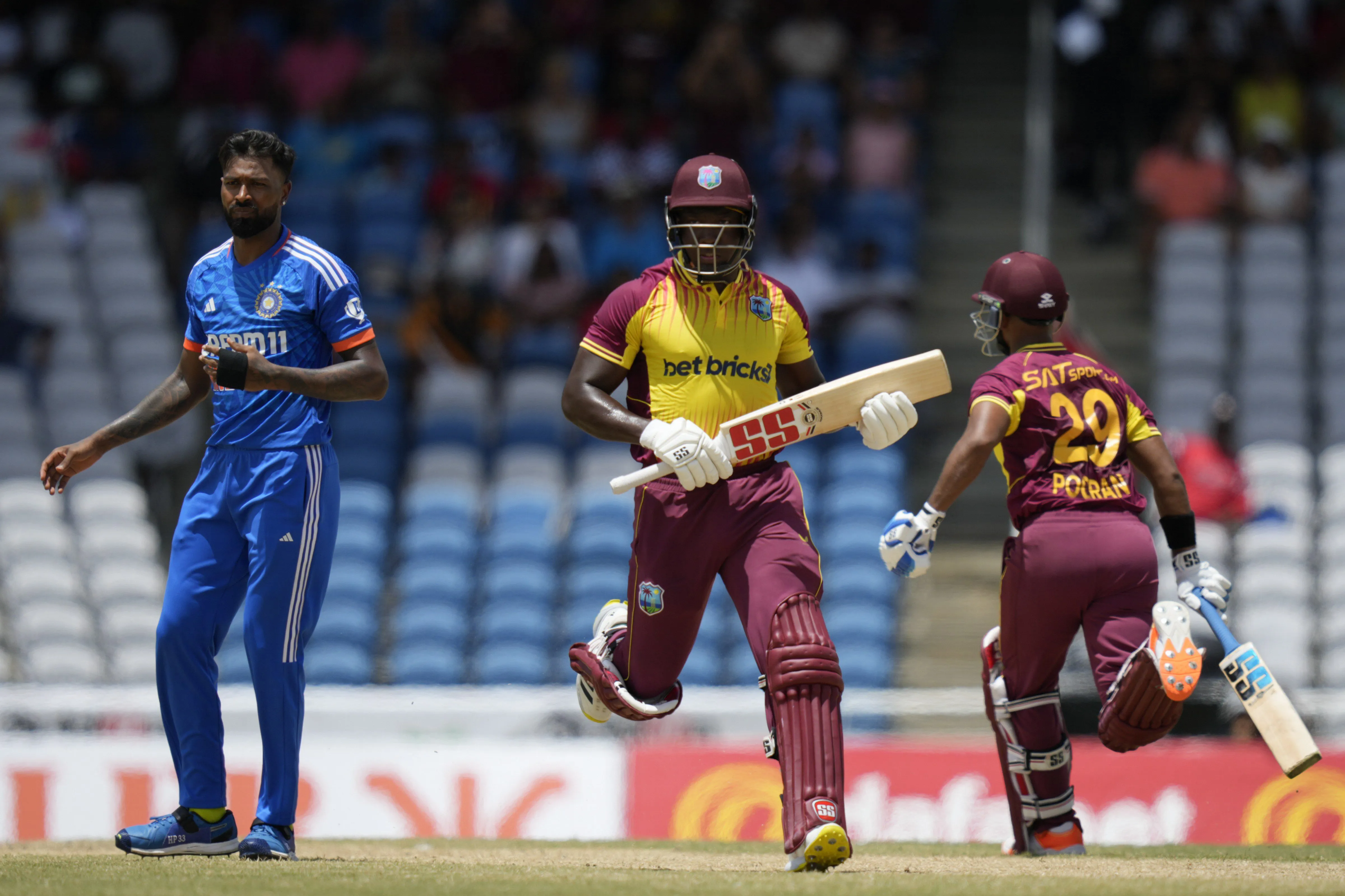 First T20 cricket match between India and West Indies'