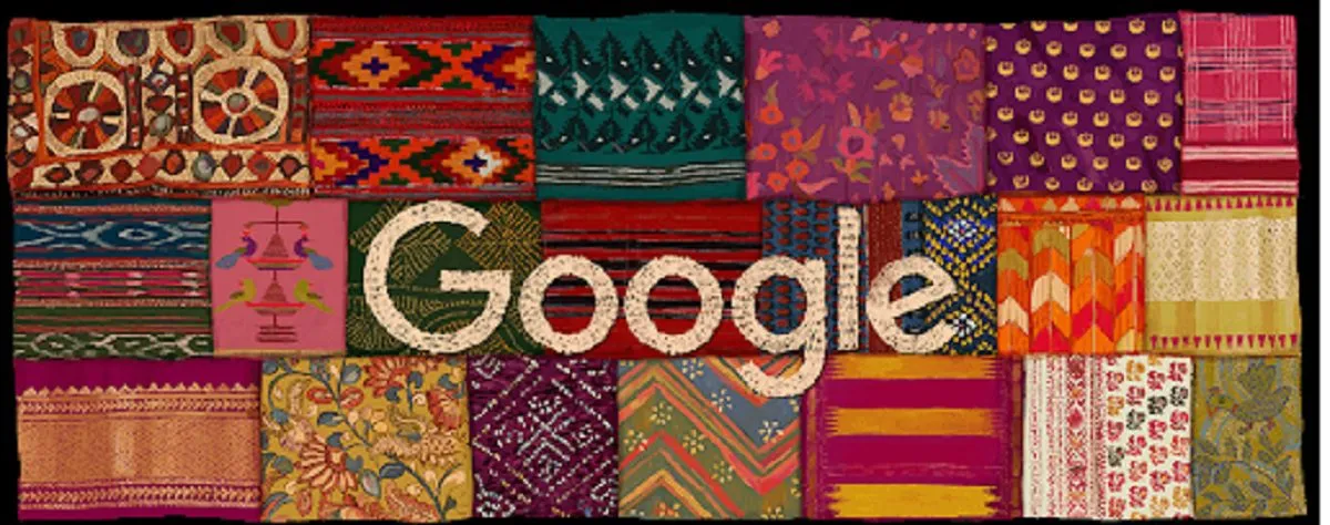 77वें स्वतंत्रता दिवस पर Google ने खास अंदाज में बनाया Doodle, भारत की कपड़ा विरासत को याद किया Google Doodle remembers India's rich and diverse textile heritage