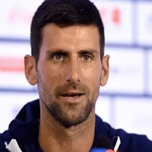 Tennis player Novak Djokovic