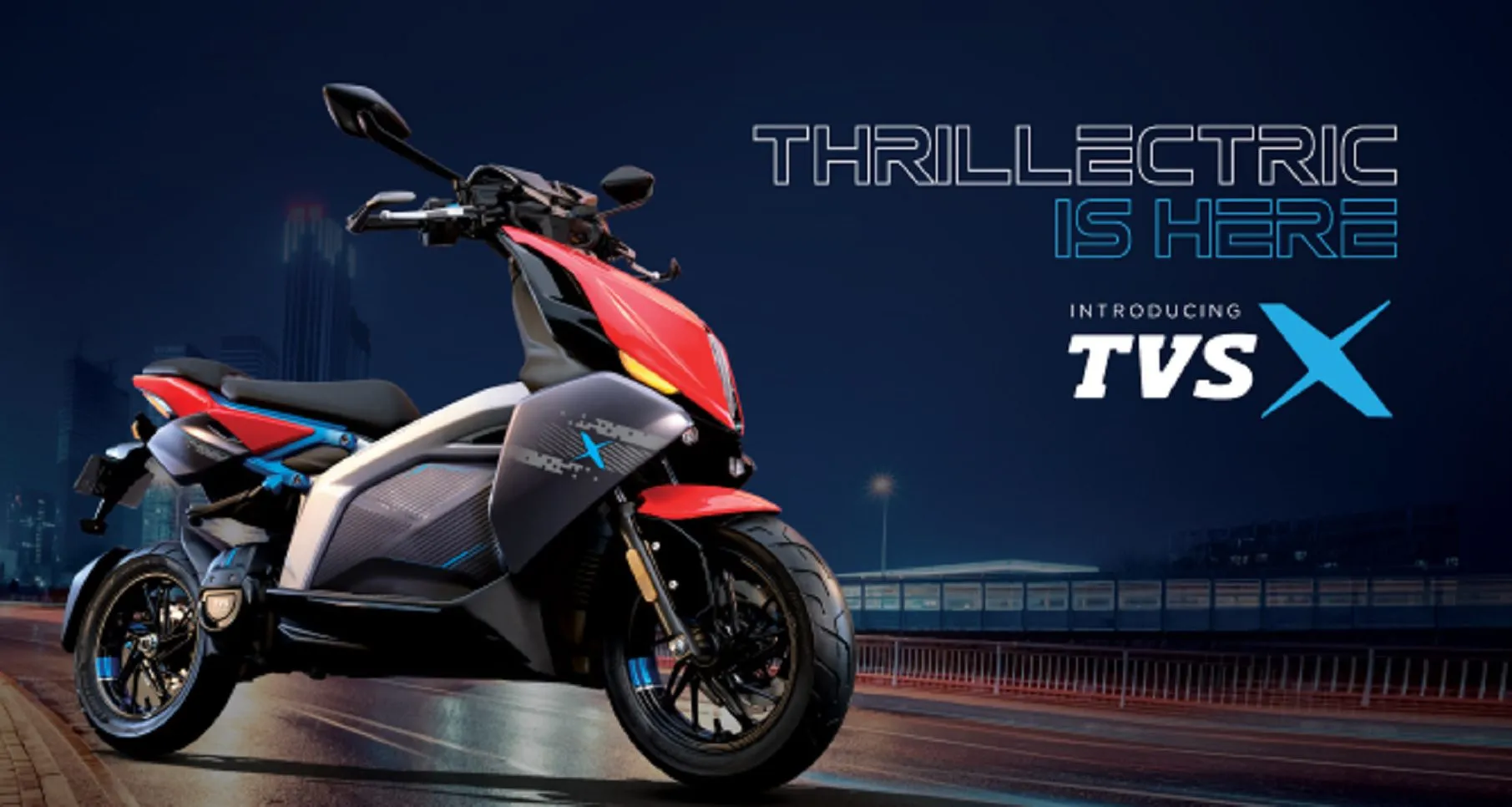 TVS X Electric Scooter