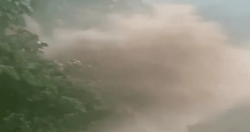 Cloudburst in Sirmour