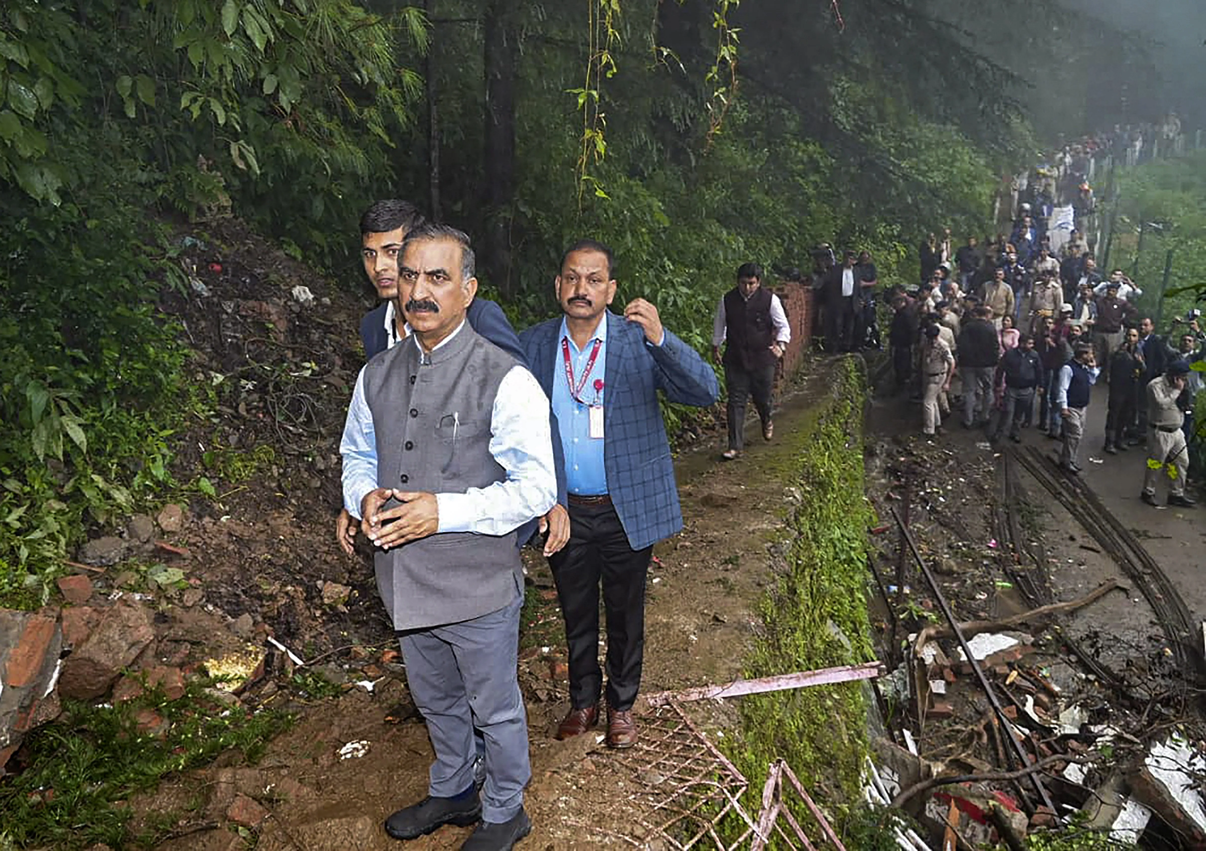 HP Rains: Himachal Pradesh Chief Minister Sukhwinder Singh Sukhu