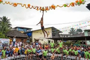 Govinda Ray Gopala's Dahi Handi celebrated amid heavy rain