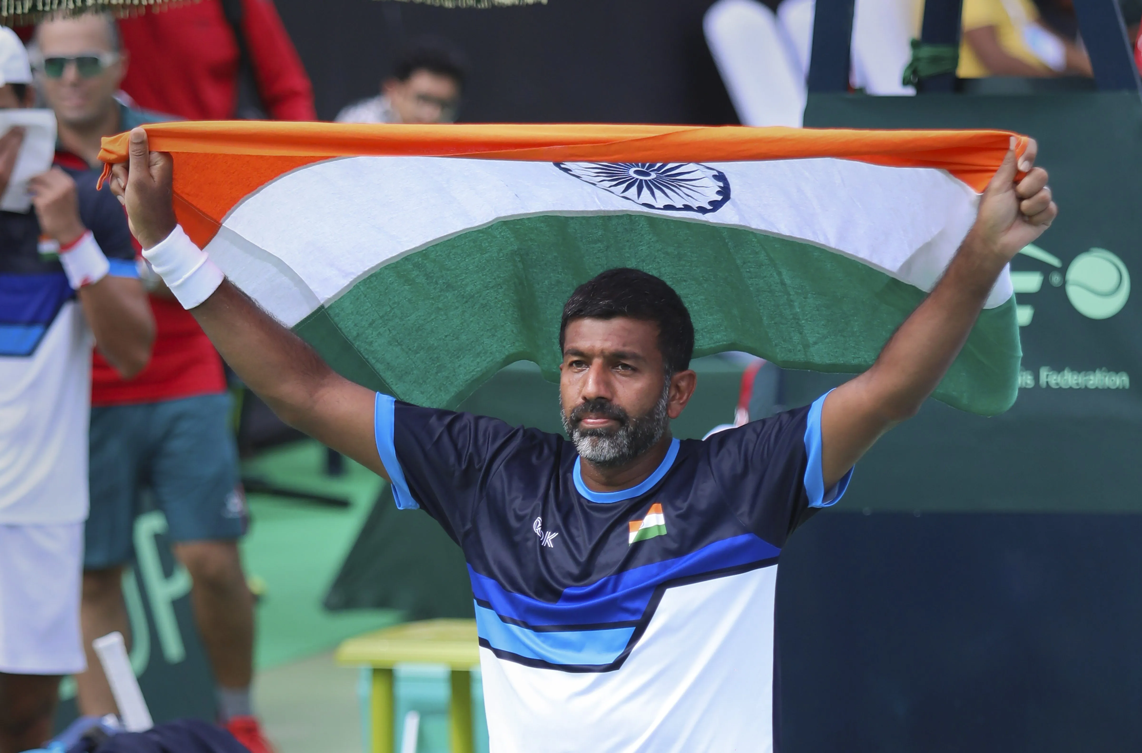 Rohan Bopanna bids goodbye to Davis Cup with victory, India beats Morocco 3-1