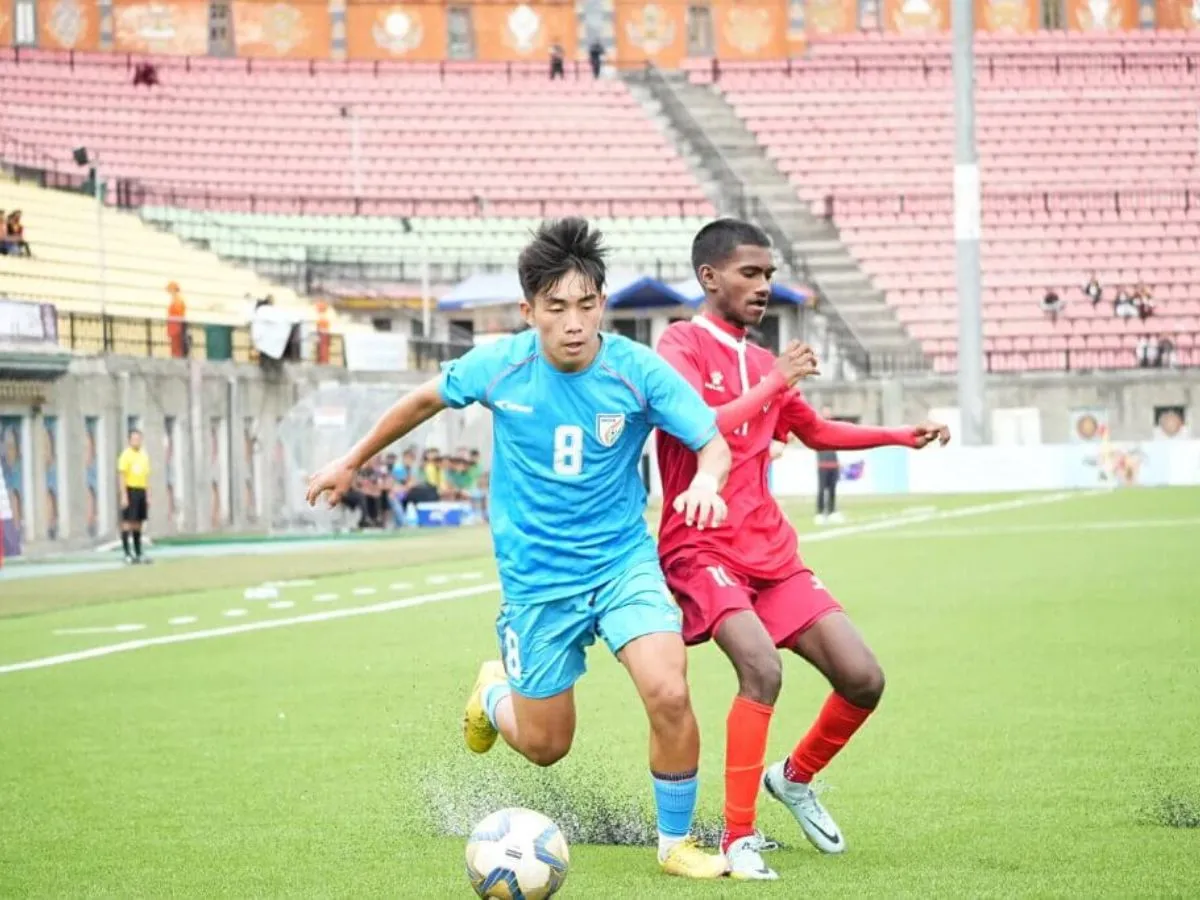 India crush Maldives 8-0 to make SAFF U-16 Championship final