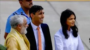UK PM Rishi Sunak in Delhi
