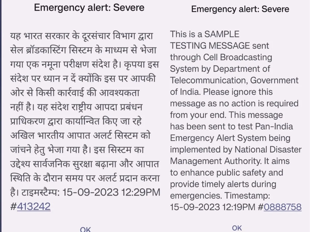 Received An 'Emergency Alert Message: Severe' On Your Phone Today? Here's What It Means